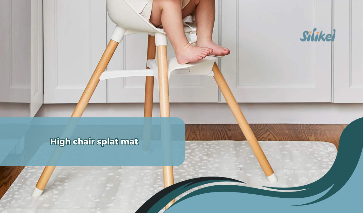 High chair splat mat