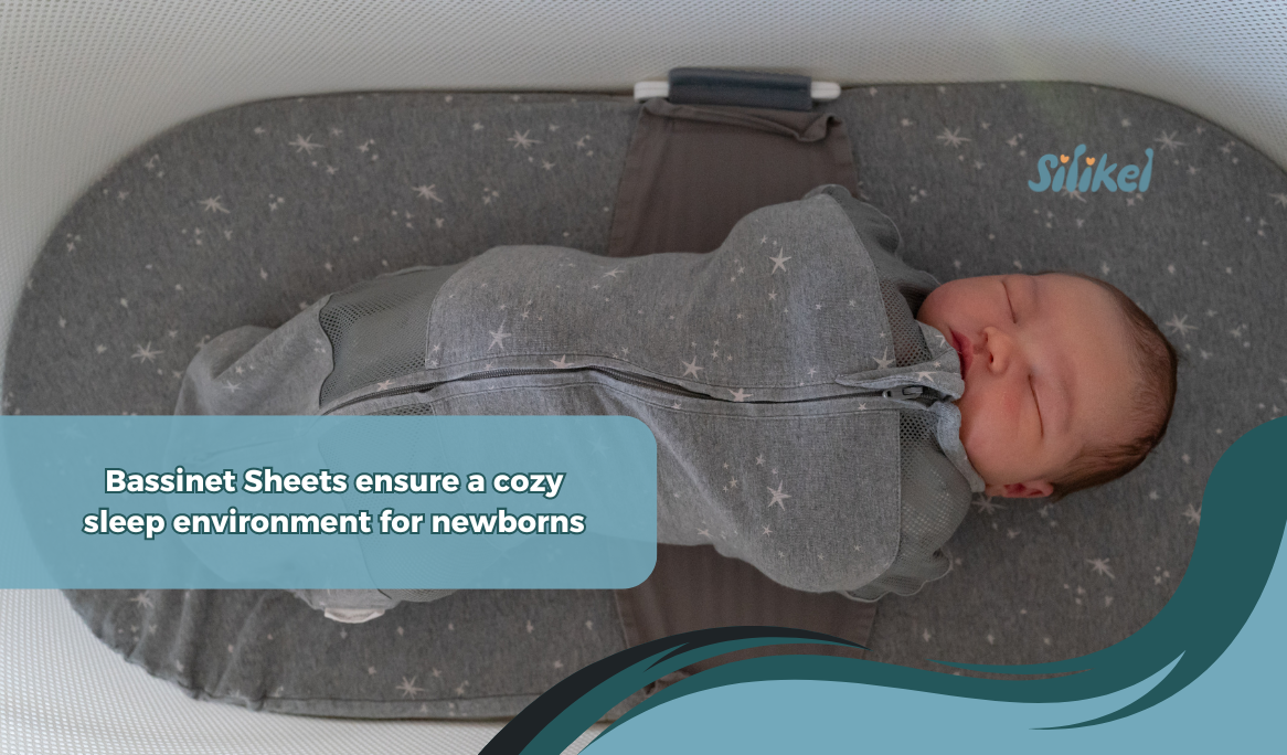 Bassinet Sheets ensure a cozy sleep environment for newborns