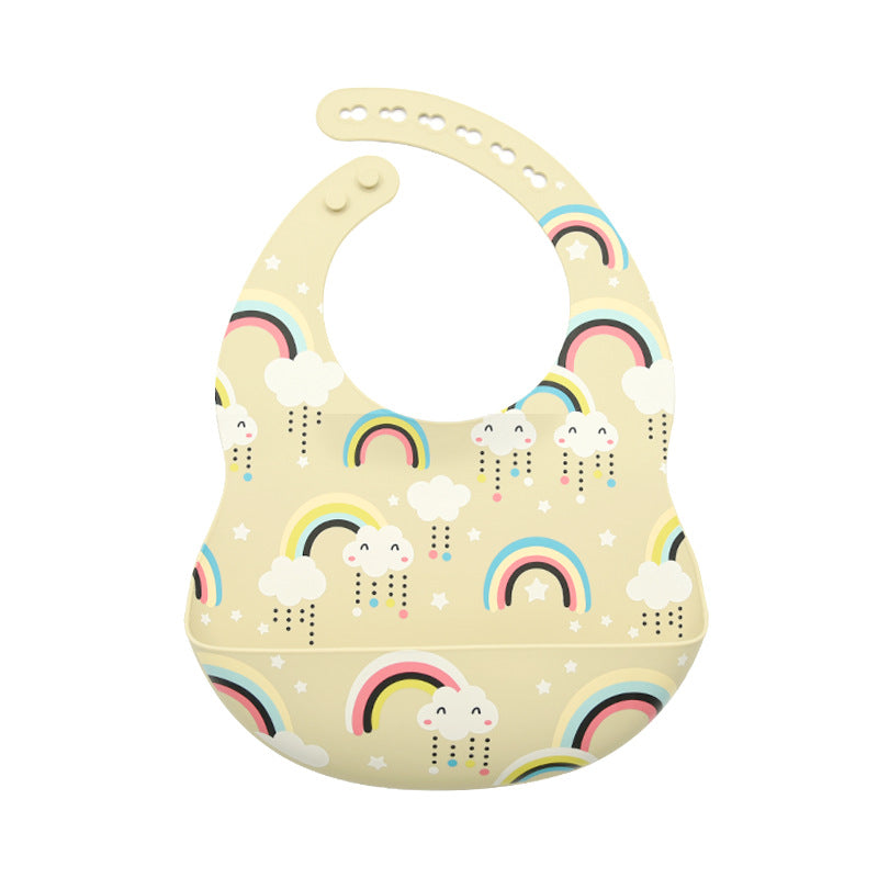 Colorful Silicone Bib