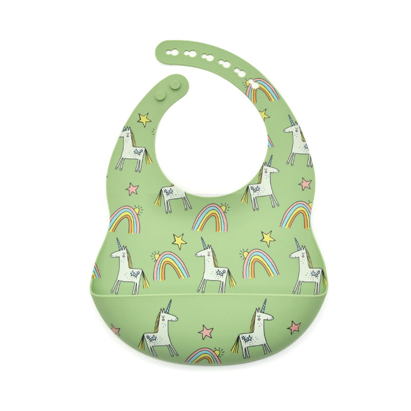 Colorful Silicone Bib