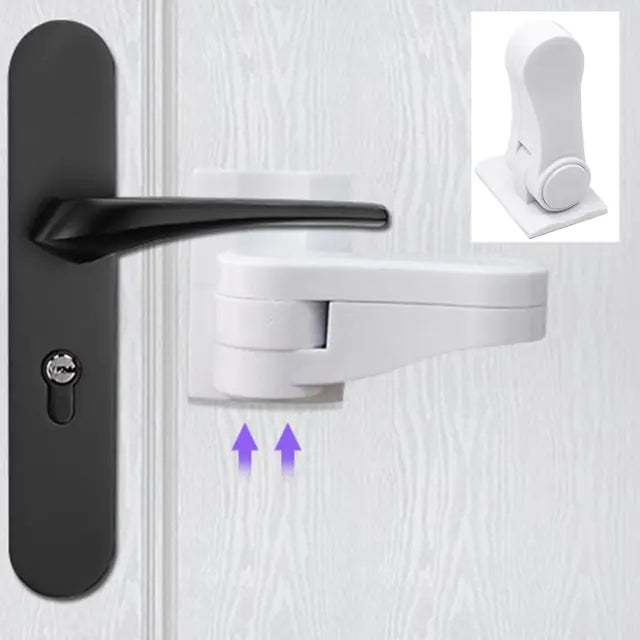 Childproof Door Lever Lock